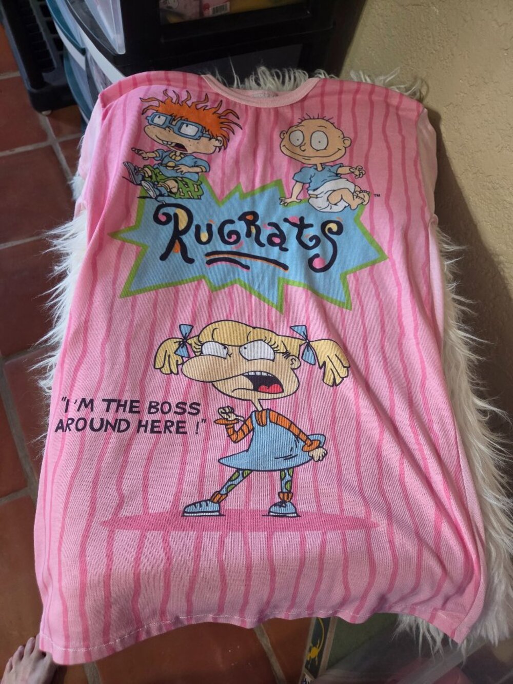 Vintage size 10/12 Lrg Nickelodeon Rugrats Night Shirt